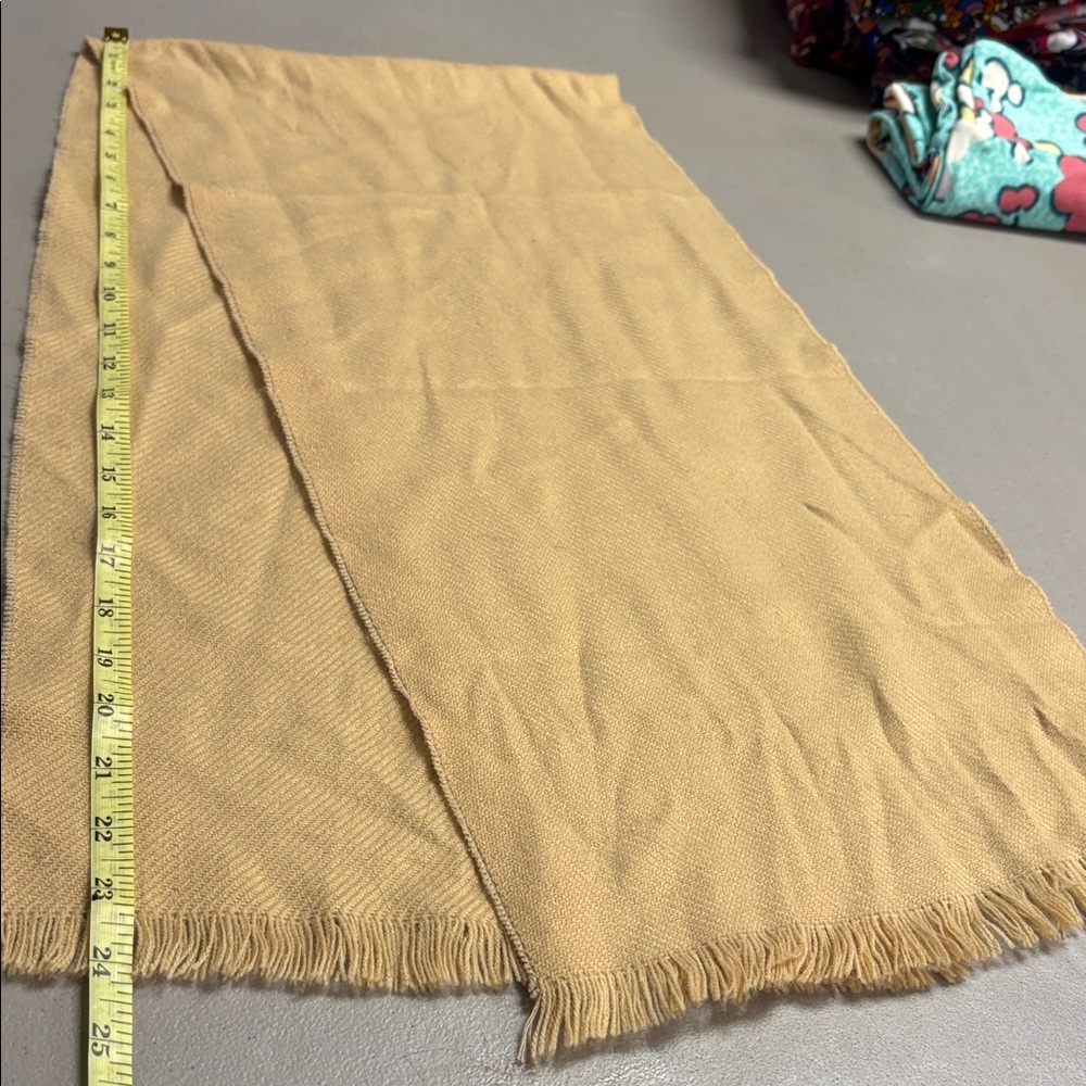 Tan Men's Scarf